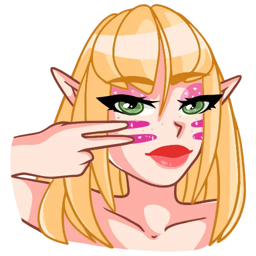😈 Эмодзи «Эффи» для Telegram