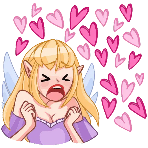 😍 Эмодзи «Эффи» для Telegram