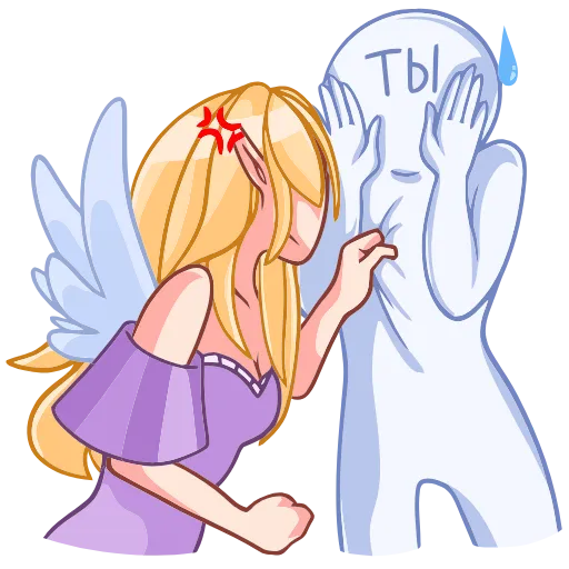 😡 Эмодзи «Эффи» для Telegram