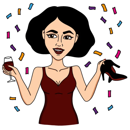 🍸 Стикер «Генеральный Директор» для Telegram
