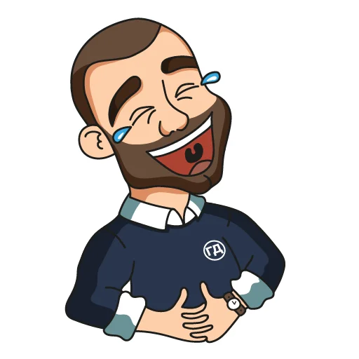 😂 Стикер «Генеральный Директор» для Telegram