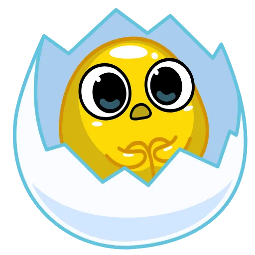Стикер 6 Egg