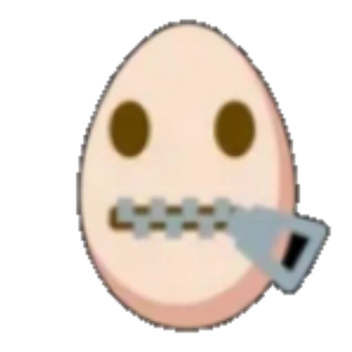 🤐 Стикер «яйца» для Telegram