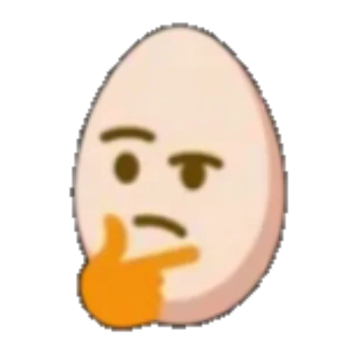 🤪 Стикер «яйца» для Telegram