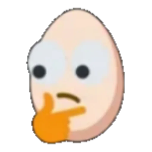 🤔 Стикер «яйца» для Telegram