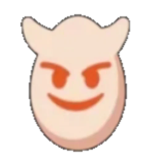 😈 Стикер «яйца» для Telegram