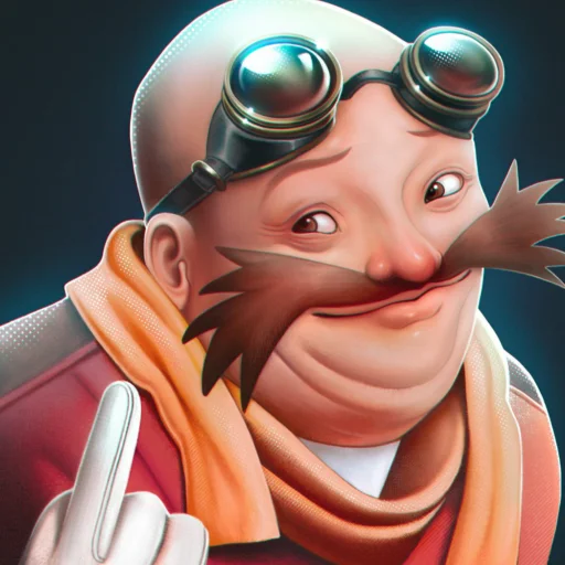 🖕 Стикер «Eggman» для Telegram
