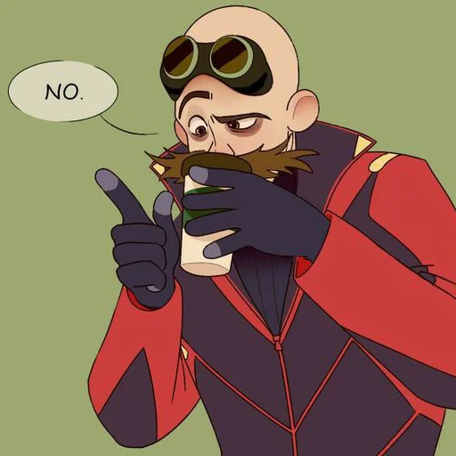 ❌ Стикер «Eggman» для Telegram