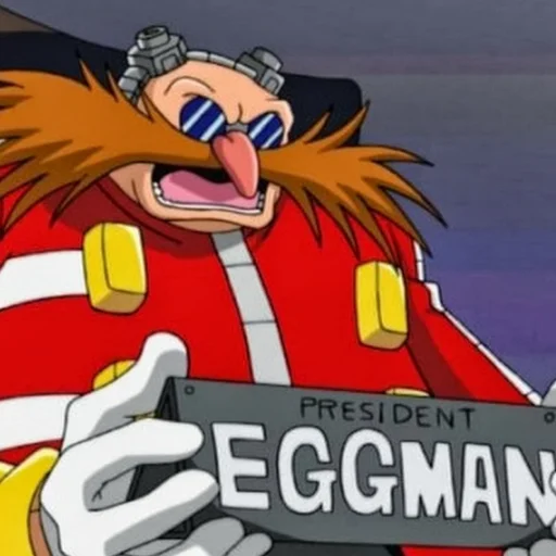😠 Стикер «Eggman» для Telegram