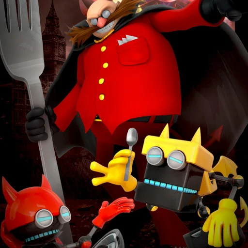 😈 Стикер «Eggman» для Telegram