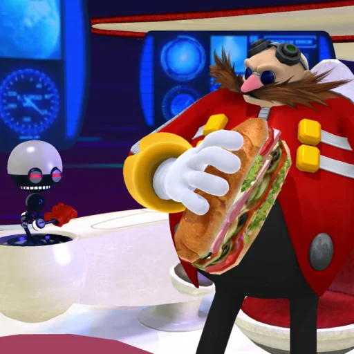 🥪 Стикер «Eggman» для Telegram