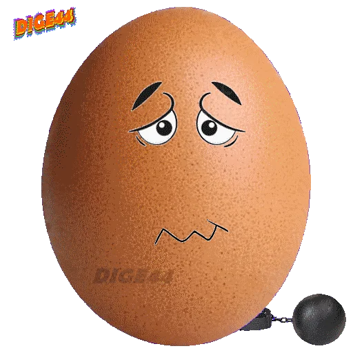 ⛏ Стикер «EGGS» для Telegram