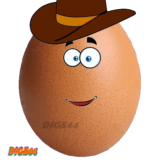 🤠 Стикер «EGGS» для Telegram