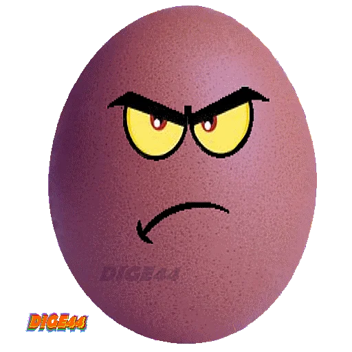 😠 Стикер «EGGS» для Telegram