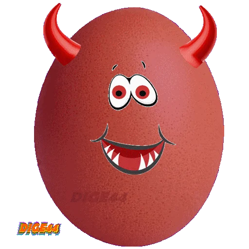 👹 Стикер «EGGS» для Telegram