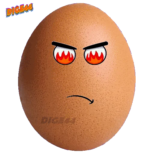 🤬 Стикер «EGGS» для Telegram