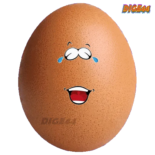 🤣 Стикер «EGGS» для Telegram