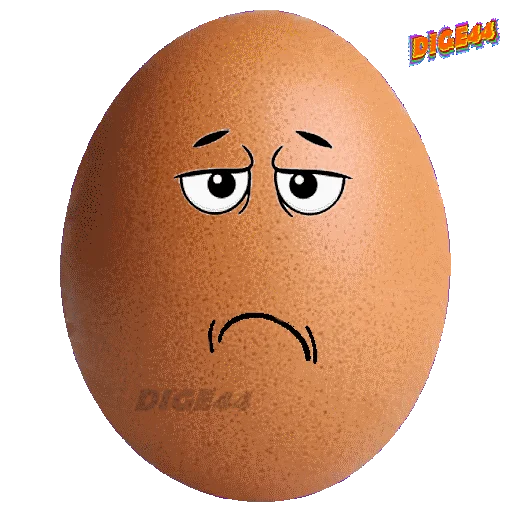 😕 Стикер «EGGS» для Telegram