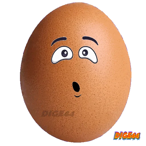 😯 Стикер «EGGS» для Telegram