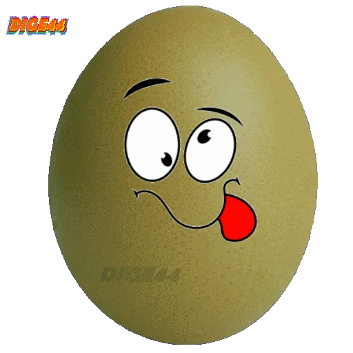 🤢 Стикер «EGGS» для Telegram