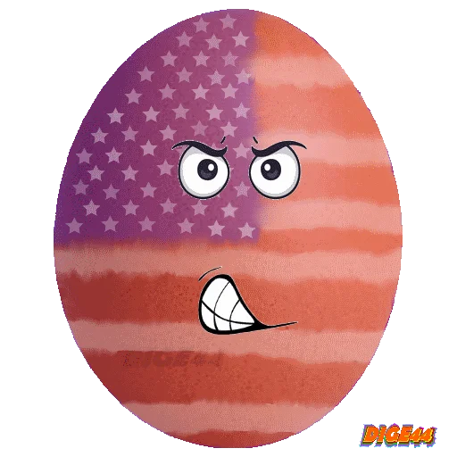 🇺🇸 Стикер «EGGS» для Telegram