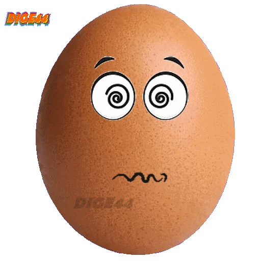 😵‍💫 Стикер «EGGS» для Telegram