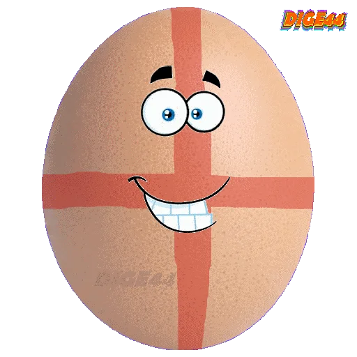 🏴󠁧󠁢󠁥󠁮󠁧󠁿 Стикер «EGGS» для Telegram