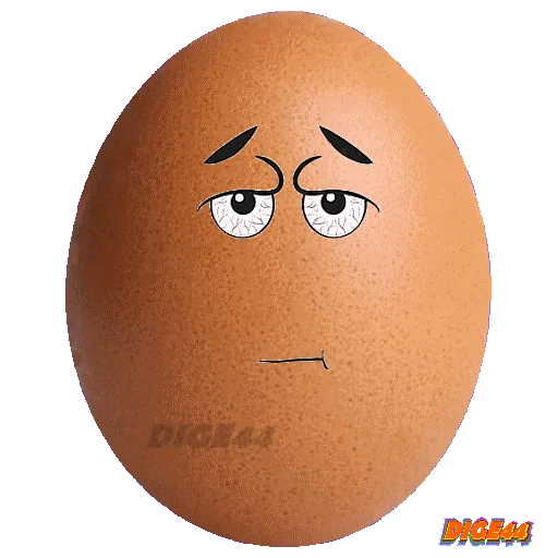 🤧 Стикер «EGGS» для Telegram