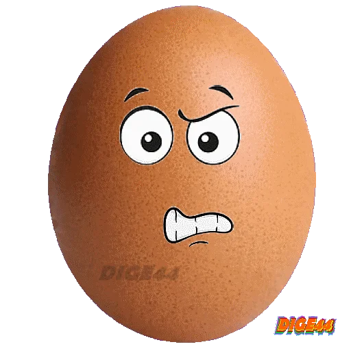 😾 Стикер «EGGS» для Telegram