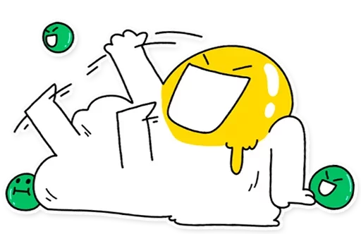 Стикерпак Eggy Wiggy для Telegram