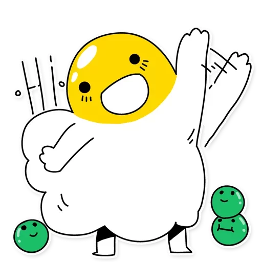 👋 Стикер «Eggy Wiggy» для Telegram