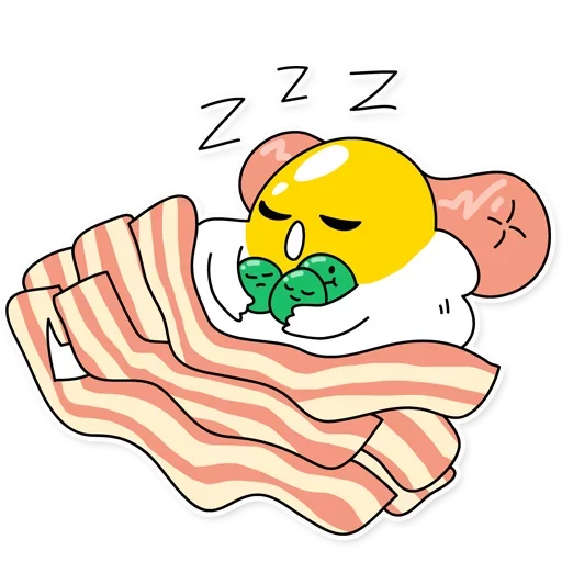 😴 Стикер «Eggy Wiggy» для Telegram