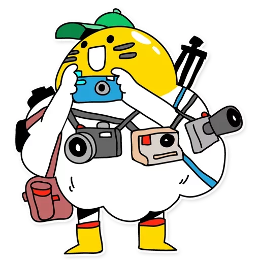📷 Стикер «Eggy Wiggy» для Telegram