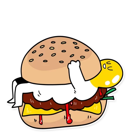 💤 Стикер «Eggy Wiggy» для Telegram