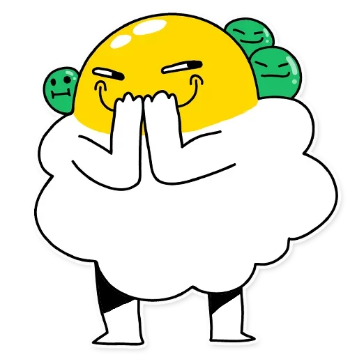 😈 Стикер «Eggy Wiggy» для Telegram