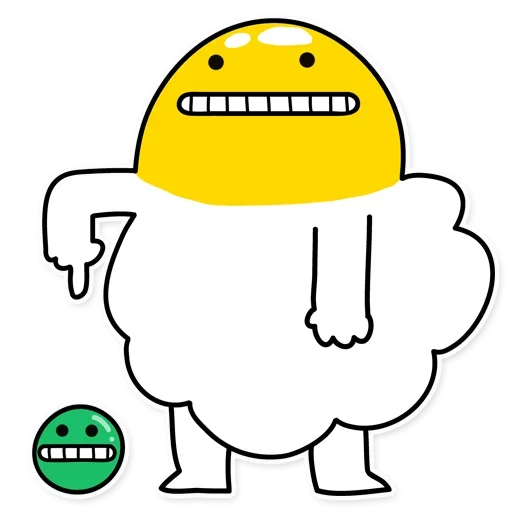 😁 Стикер «Eggy Wiggy» для Telegram