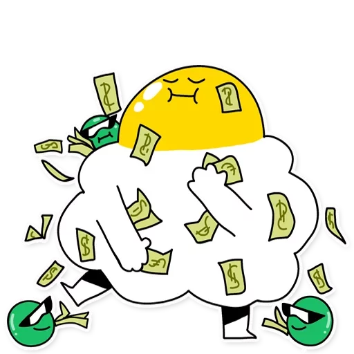 😎 Стикер «Eggy Wiggy» для Telegram