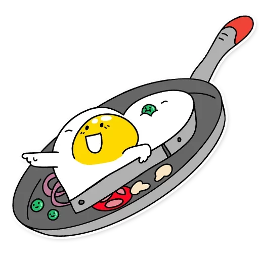 💛 Стикер «Eggy Wiggy» для Telegram
