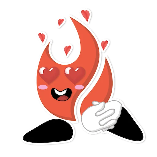 🥰 Стикер «EgoCreo» для Telegram