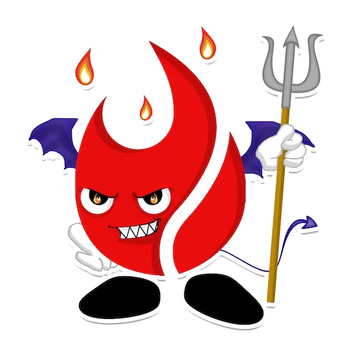 👹 Стикер «EgoCreo» для Telegram