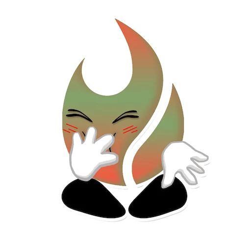 🤢 Стикер «EgoCreo» для Telegram
