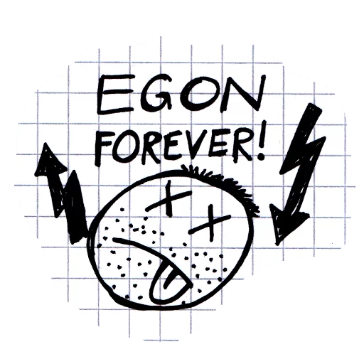 Стикерпак Egon Forever! для Telegram