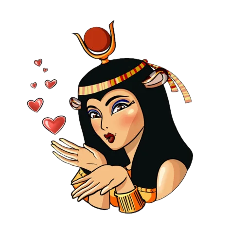 😘 Стикер «Боги Египта» для Telegram