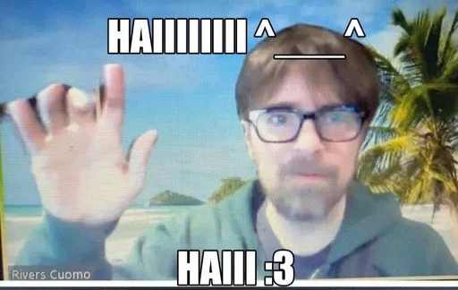Стикерпак weezer для Telegram