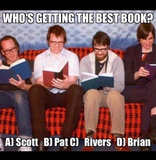 🤓 Стикер «weezer» для Telegram