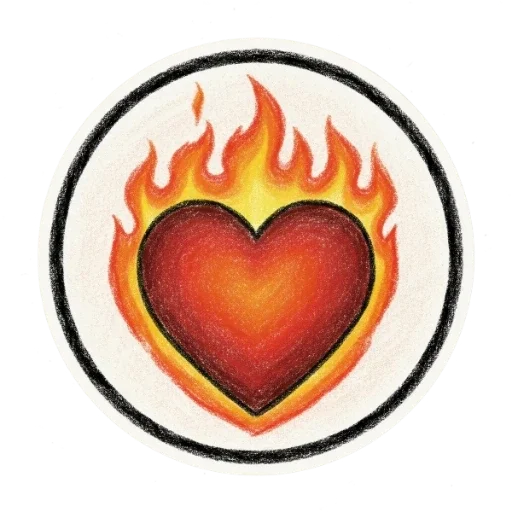 ❤️‍🔥 Стикер «Эмодзи» для Telegram