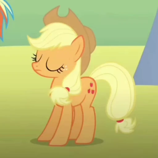 🌟 Стикер «Applejack» для Telegram