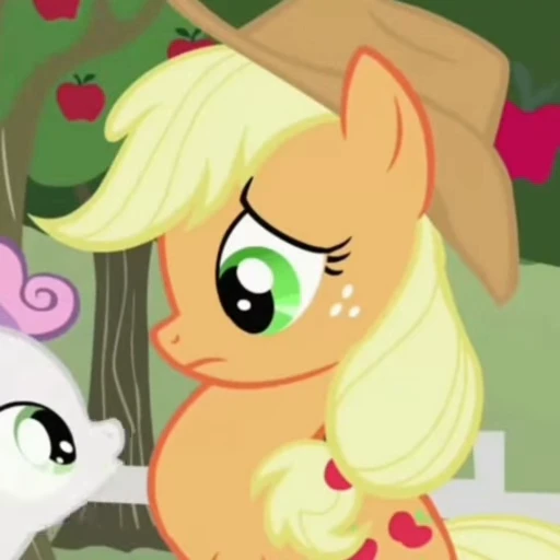 😟 Стикер «Applejack» для Telegram
