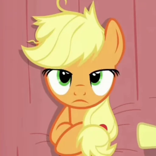 😞 Стикер «Applejack» для Telegram