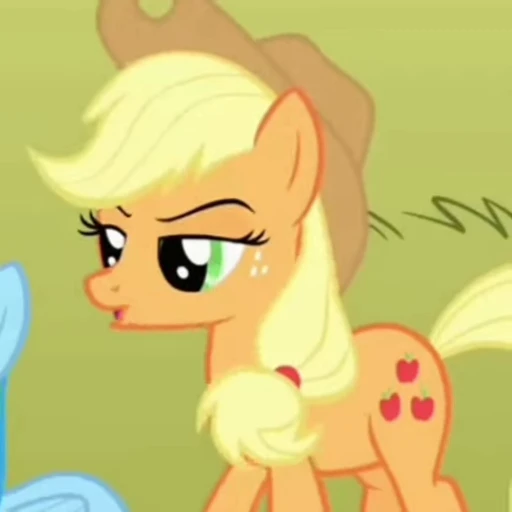 🤨 Стикер «Applejack» для Telegram